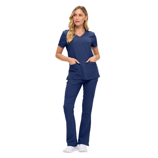 Women’s Soft Stretch Fabric Modern Fit Scrub Set  # 4402