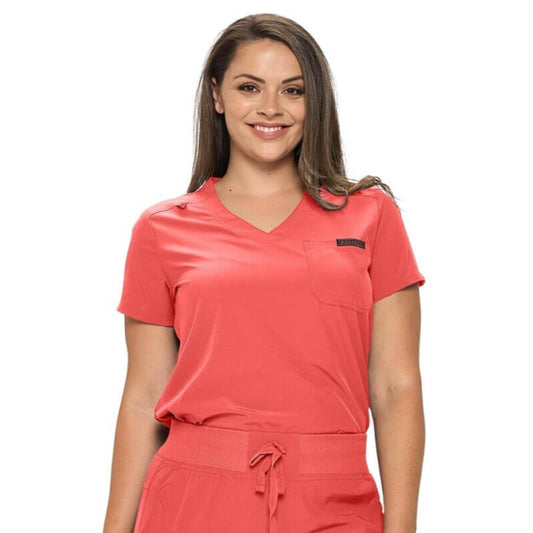 Monarch Women's Premium Stretch Jogger Srcub Top # 3103