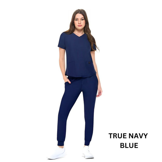 Women's Ultra Stretch Jogger Scrub Set # 8700