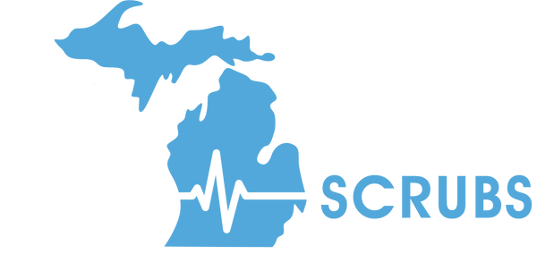 Blue Mitten Scrubs