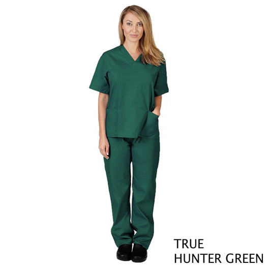 Unisex Heavy Thicker Fabric 2 Pocket Scrub Sets (STYLE# BP101)